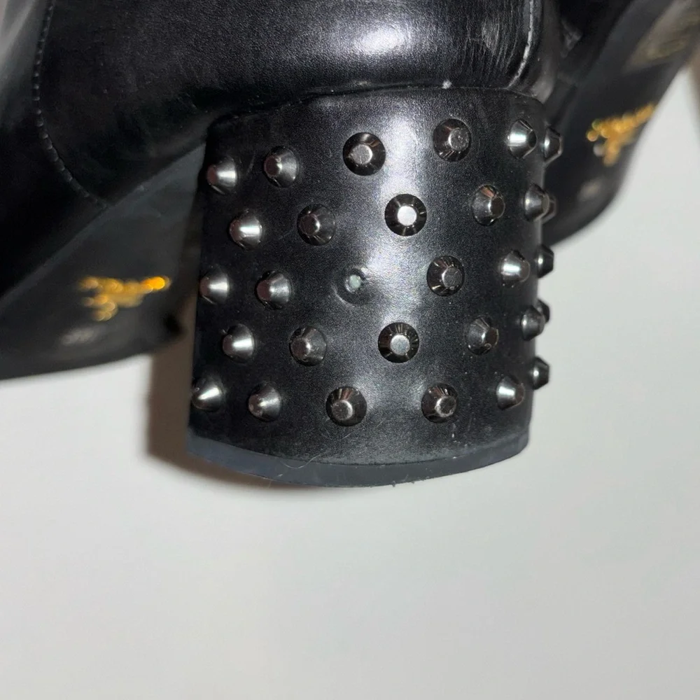 Prada Block Heel Boots - Picture 5 of 6